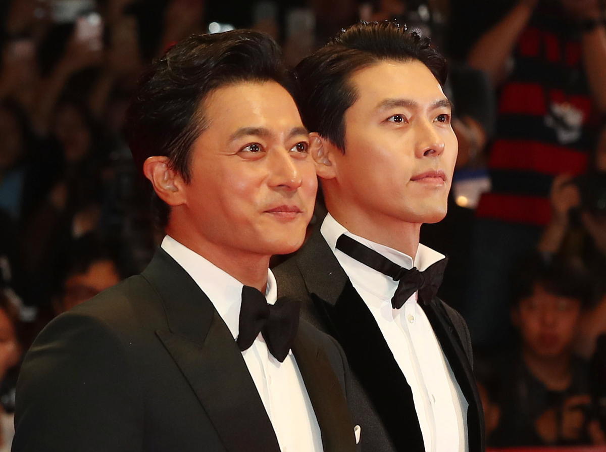 Jang Dong-gun and Hyun Bin