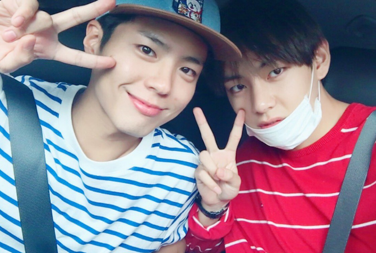 Park Bo-gum & V (BTS)