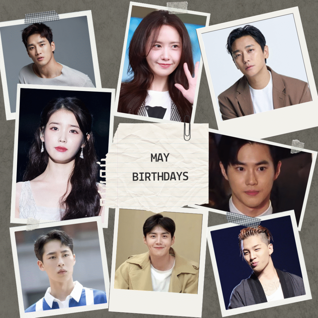 Who Shares Your Birthday Month? A Look at May-Born Korean Celebrities